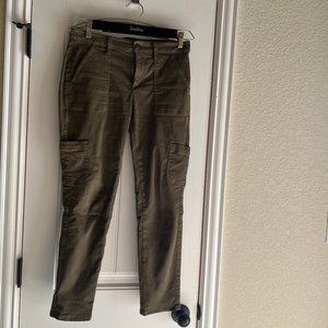 Banana Republic Skinny Cargo Pants- Olive